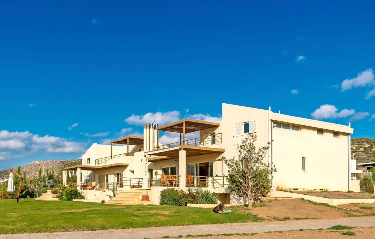 Legrena Beach Villa Szúnio Kültér fotó