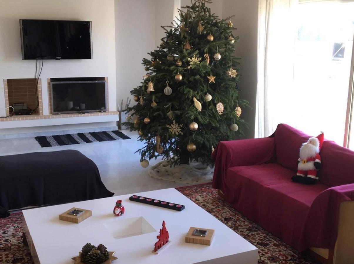 Legrena Beach Villa Szúnio Kültér fotó