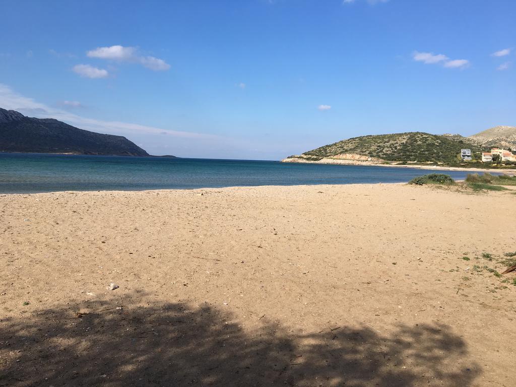 Legrena Beach Villa Szúnio Kültér fotó