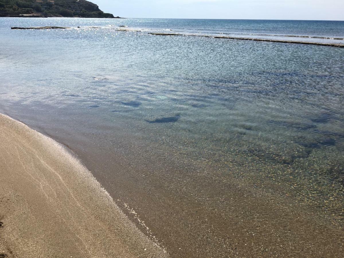Legrena Beach Villa Szúnio Kültér fotó